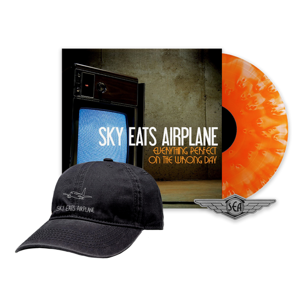 Sky Eats Airplane - E.P.O.T.W.D. Orange Vinyl + Hat Bundle