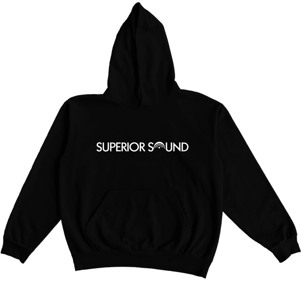 Superior Sound - White Logo Hoodie