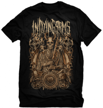 In Dying Arms "Copper Demon" Skull Shirt