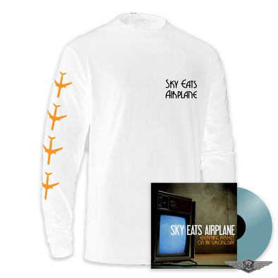 Sky Eats Airplane - E.P.O.T.W.D. Translucent Blue Vinyl + Long Sleeve Bundle