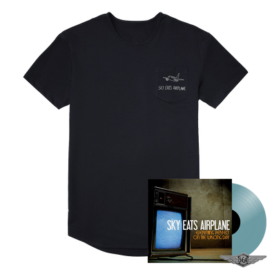 Sky Eats Airplane - E.P.O.T.W.D. Translucent Blue Vinyl + Pocket Tee