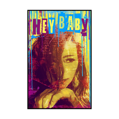 TIFFANY - Hey Baby Poster