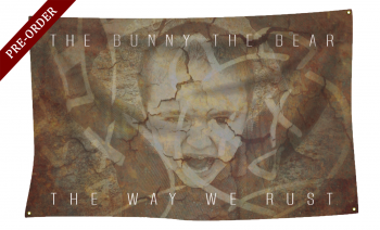 The Bunny The Bear "The Way We Rust" 3x5 Wall Flag